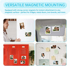 4 Pack Magnetic Car Visor Photo Holder – Personalized Acrylic Clip - Image 4