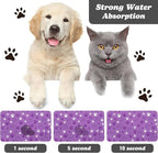 Dog Food Mat, Absorbent Water Bowl Mats Cat Pet Feeding Placemats 24 * 32 inch - Image 2