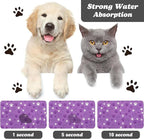 Dog Food Mat, Absorbent Water Bowl Mats Cat Pet Feeding Placemats 17 * 30 inch - Image 2