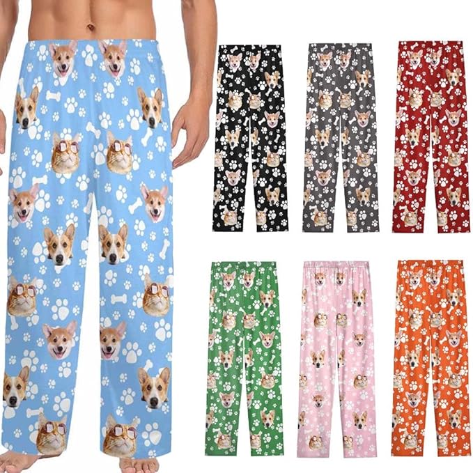 Custom Pajamas Pants with Photo by Unknown