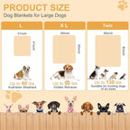 Dog Blanket, Soft Fleece Dog Blankets - Image 6