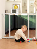 Babelio Baby Gate for Doorways and Stairs, 36“ Tall Pet Gate, PressGuard P7 by BABELIO