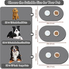 Pet Feeding Mat – 20''x12'' Absorbent Dog Food Mat, Pet Water Mats Protect Floor - Image 4