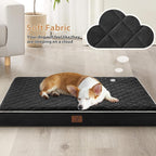 WNPETHOME Orthopedic Dog Bed for Crate, Waterproof Extra Large Dogs Bed - Image 2