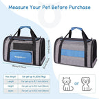 BurgeonNest Cat Carrier for Large Cats 20 lbs, Medium Pet Under 25 lbs - Image 2