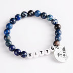 Custom Pet Portrait Bracelet Dog Cat Loss Memorial Keepsake Gift, Photo Engraved - Image 2