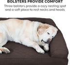 Furhaven Orthopedic Dog Bed for Large/Medium Dogs w/ Removable Bolsters & - Image 11