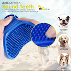 2 Pack Dog Grooming Brush, Premium Soft Silicone Pet Bath Brushes - Image 4