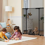 51'' Extra Tall Cat Gate for Doorways Hallways 30-40.9'' Wide, Pressure Mounted - Image 7