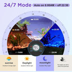 hygger Clip On 24/7 Lighting Aquarium LED Light, Sunrise-Daylight-Moonlight and - Image 3