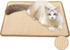 FUKUMARU Cat Scratcher Mat, 23.6 X 15.7 Inch Natural Sisal Cat Scratch Mats by FUKUMARU