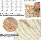 2PCS Cat Scratcher Mat Sofa Protector Natural Sisal Cat Scratching Mat Cat - Image 6