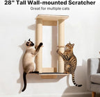 Veehoo Cat Wall Shelves, 28.3" Cat Wall Climber - Image 2