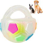 Dog Toy Ball with Handle, Toss and Fetch Play, Interactive Ball by YOOGAO+Pet