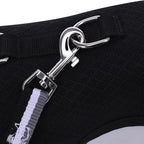 Cat Harness and Leash for Walking Escape Proof Breathable Mesh Fabric, Solid - Image 7
