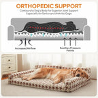 FURTIME Orthopedic Dog Beds Large Sized Dog, XXL Washable Memory Foam Pet Couch - Image 2