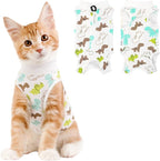 Cat Recovery Suit Female, Breathable Cat Onesie After Surgery Female by Coppthinktu