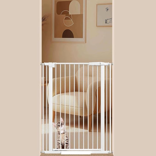40.55" Tall, 30.11-34.05 Inch Wide, 1.37" Ultra Narrow Spacing Dog Pet Baby by AiWMGL