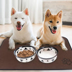Sinland Microfiber Large Pet Food Mat Dog Feeding Mat Pet Bowl Mat - Image 6