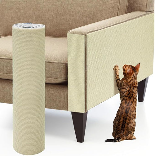 39.3''x14.6'' Trimmable Cat Scratch Furniture Protector by MEWTOGO