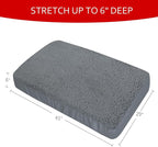 Dog Bed Covers Soft Plush Replacement Washable, Waterproof Pet Mattress Bed - Image 6