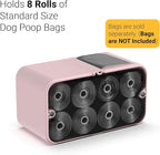 SVD.PET Dog Poop Bag Dispenser, Wall Mount Waste Bag Dispenser, Holds 8 Rolls - Image 4