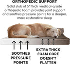 FurHaven Orthopedic Dog Bed & goDog Toy - Image 2
