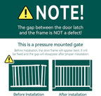 Babelio 36-56" Extra Wide Auto Close Baby Gate - Image 9