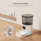 IMIPAW 5G WiFi Automatic Cat Feeder and Water Dispenser, Timed Dry Food - Image 7