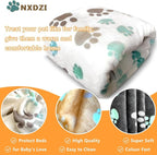 Dog Blankets for Large Dogs, Soft Fluffy Flannel Pet Blanket Mat Cover for Bed - Image 2