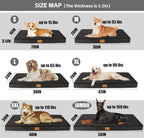 Patas Lague Orthopedic XL Dog Bed Large Sized Dog 48''X30'', Soft Waterproof - Image 5