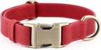 Plutus Pet Genuine Leather Dog Collar – Adjustable Pet Collar by PLUTUSPET
