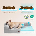 EHEYCIGA XL Dog Bed Memory Foam - Image 4