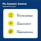 PetSafe SmartDoor App-Controlled Pet Door, Made - Image 6