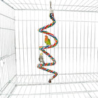 Bird Rope Perch & Birds Swing Set - Image 2