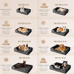 EHEYCIGA Orthopedic XL Dog Beds, Waterproof Memory Foam Dog Bed - Image 2