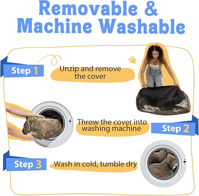 Washable Orthopedic Large Dog Bed -XL Large Dog Bed - Image 5