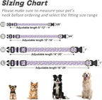 Reflective Dog Collar for Large Dogs, Cute Flower Theme Adjustable Heavy-Duty - Image 7