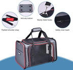 Soft-Sided Kennel Pet Carrier for Small Dogs, Airline Approved Cat Carriers Dog - Image 3