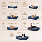 EHEYCIGA Orthopedic XL Dog Bed for Large Sized Dog, Waterproof Liner & Washable - Image 5