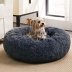 WNPETHOME Calming Dog Beds for Large Dogs, Anti-Anxiety Donut Large pet Bed by WNPETHOMEPETSHOME