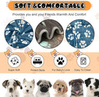 Rezutan Dog Blankets for Large Dogs, Premium Cat Flannel Blanket Washable - Image 2