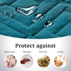 H.VERSAILTEX Reversible Loveseat Cover Furniture Protector Anti-Slip Water - Image 3