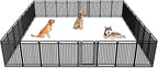 New Thickened Version Dog Playpen, 40 Inch Dog Fences by XDPET