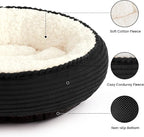 Love's cabin Round Donut Cat and Dog Cushion Bed, 25in Pet Bed - Image 2