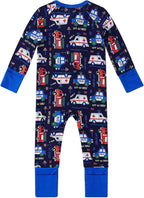 pureborn Baby Infant Boys Girls Sleeper Snug Fit Viscose from Bamboo Pajamas - Image 2