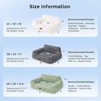 Cat Couch Bed for Indoor Cats-Orthopedic Cat Sofa - Image 2