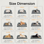 Small Dog Bed Orthopedic Washable Cat Bed Memory Foam Small Couch Sofa Indoor - Image 2