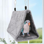 Wontee Bird Nest House Warm Bird Bed Hanging Hammock Snuggle Hut - Image 3