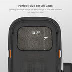 Enclosed Stainless Steel Cat Litter Box - Image 5